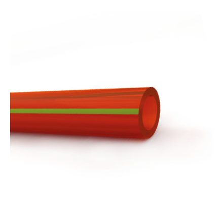 30/40mm/Piros SUPERGEL / PVC átlátszó tömlő / Nem nyomásálló