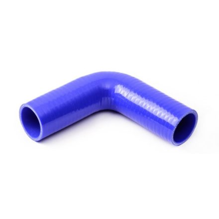 28x152-28x152mm/Kék DTE-SIL / Szilikon gumi könyökcső 90° / 4,0 bar