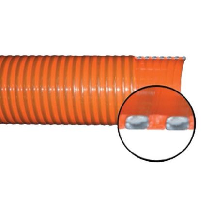 51 mm Újgenerációs műanyag szívótömlő (Quadriflex)